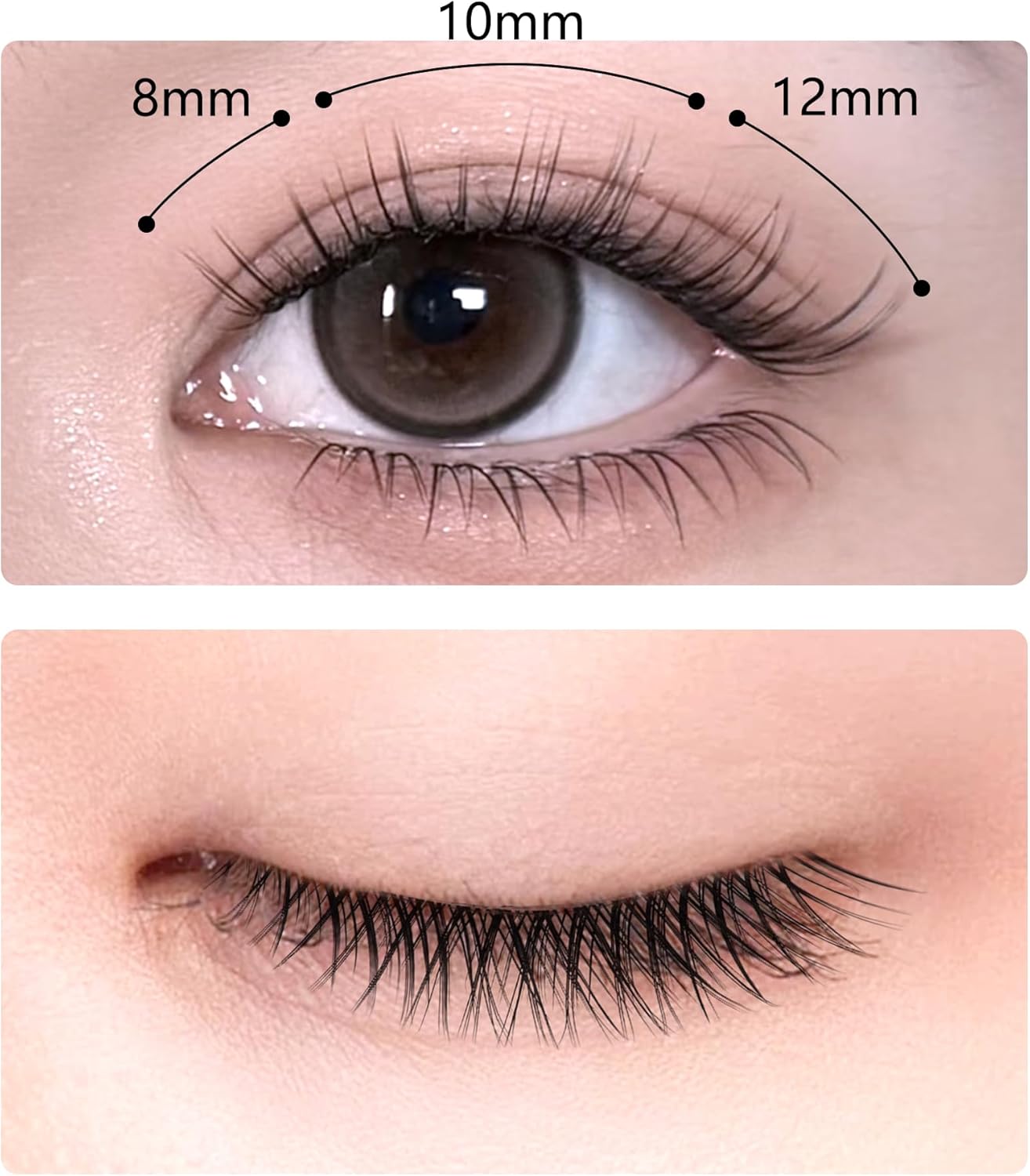 (S003) False Eyelashes, Natural Upper Eyelashes, Bunched, Popular, Short, Natural, Actress Eyelashes, Cosplay, Easy to Wear, Handmade, Soft Core, Ultra Lightweight, Easy, Beginner, Black, Eyelashes