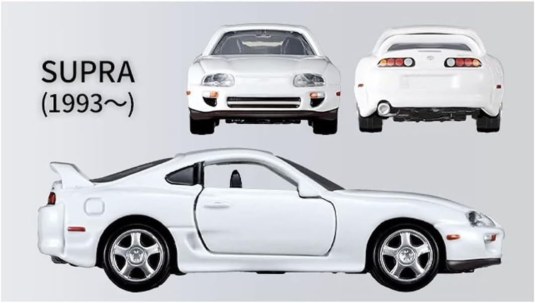 Takara Tomy Toyota SUPRA 3 Models Collection Mini Car Toy for Ages 6 and Up