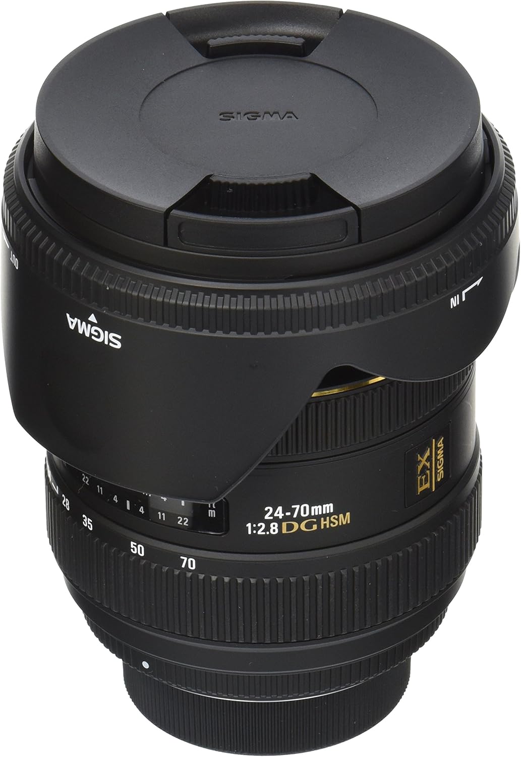 Sigma 24-70mm f/2.8 EX DG HSM NIKON SLR Standard zoom lens Black