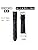 Seiko RS02C18BK Watch Band, 0.7 inches (18 mm), Leather, Rubber, Genuine Black Strap