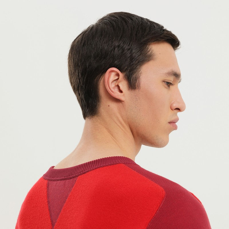 1989 1989スタジオカラーブロッククルーネックセーター - Image 3