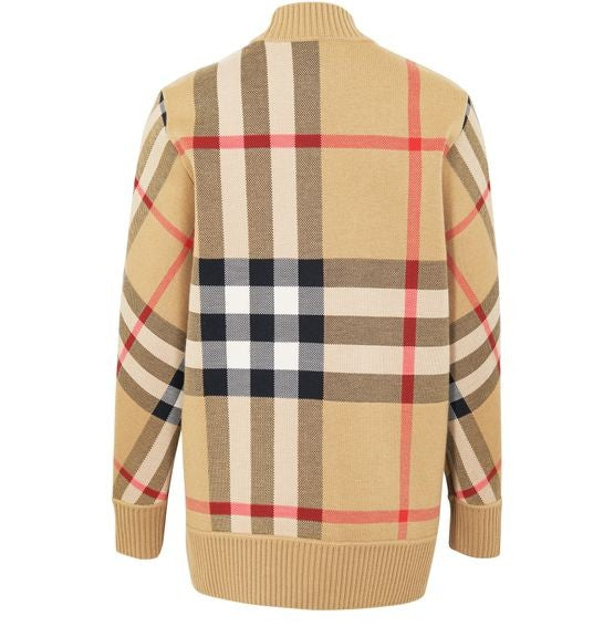 BURBERRY チェック カーディガン - Image 3