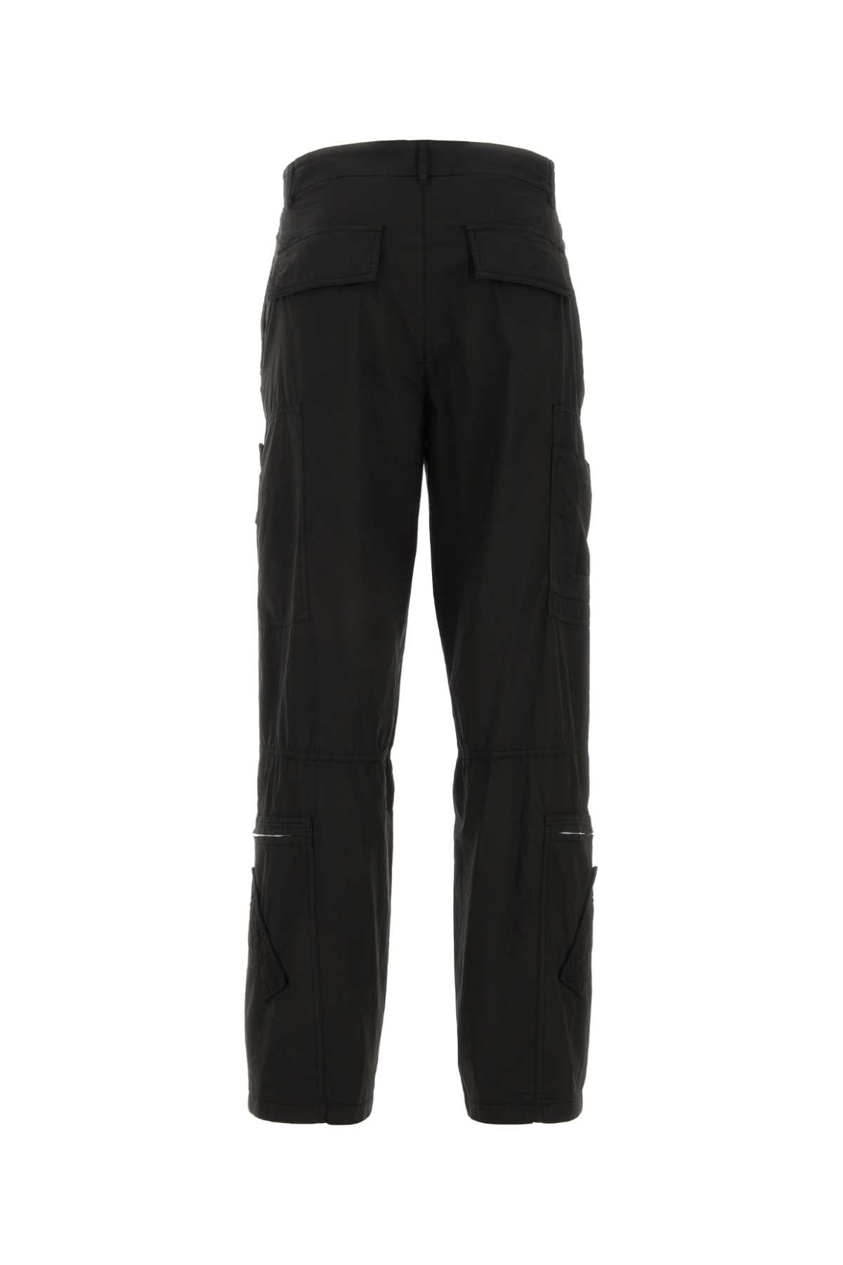 Givenchy Givenchy Black Poplin Cargo Pant - Image 3