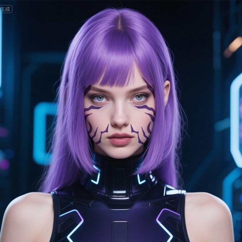 K-POP Girls! Tattoo Stickers Demon Hunters Lumimera Zoe Character Stickers Cosplay Halloween Waterproof Tattoo Stickers Birthday Gift (Set of 2 12)