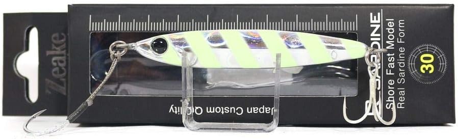 Zeake Metal Jig, R Sardine, 1.1 oz (30 g)