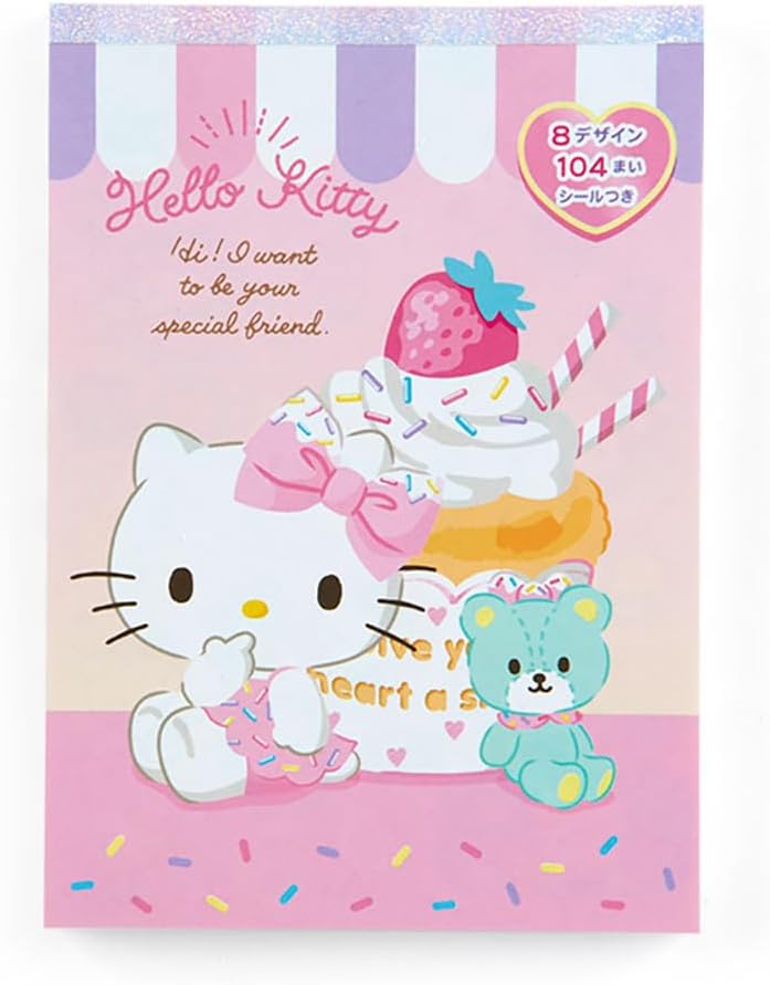 Sanrio 016942 Hello Kitty 8 Design Memo