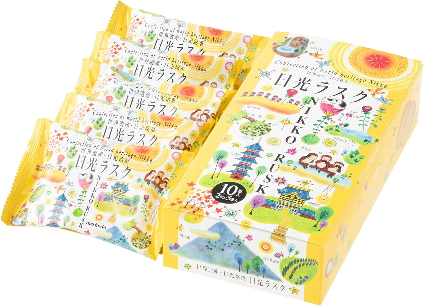 Nichishoudou Nikko Rusk Master 20 Pieces