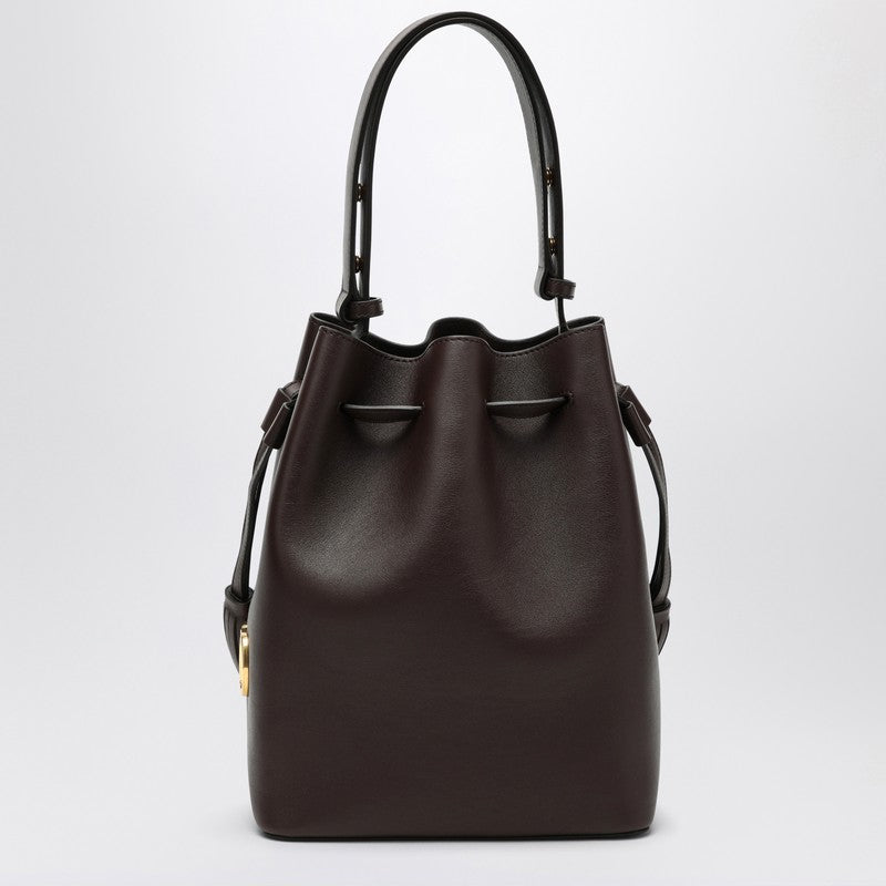 Valentino バレンティーノガラヴァニブラウンソーバケツバッグ - Image 3