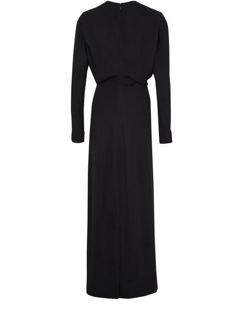 TOTEME Long sleeve dress in viscose - Image 3