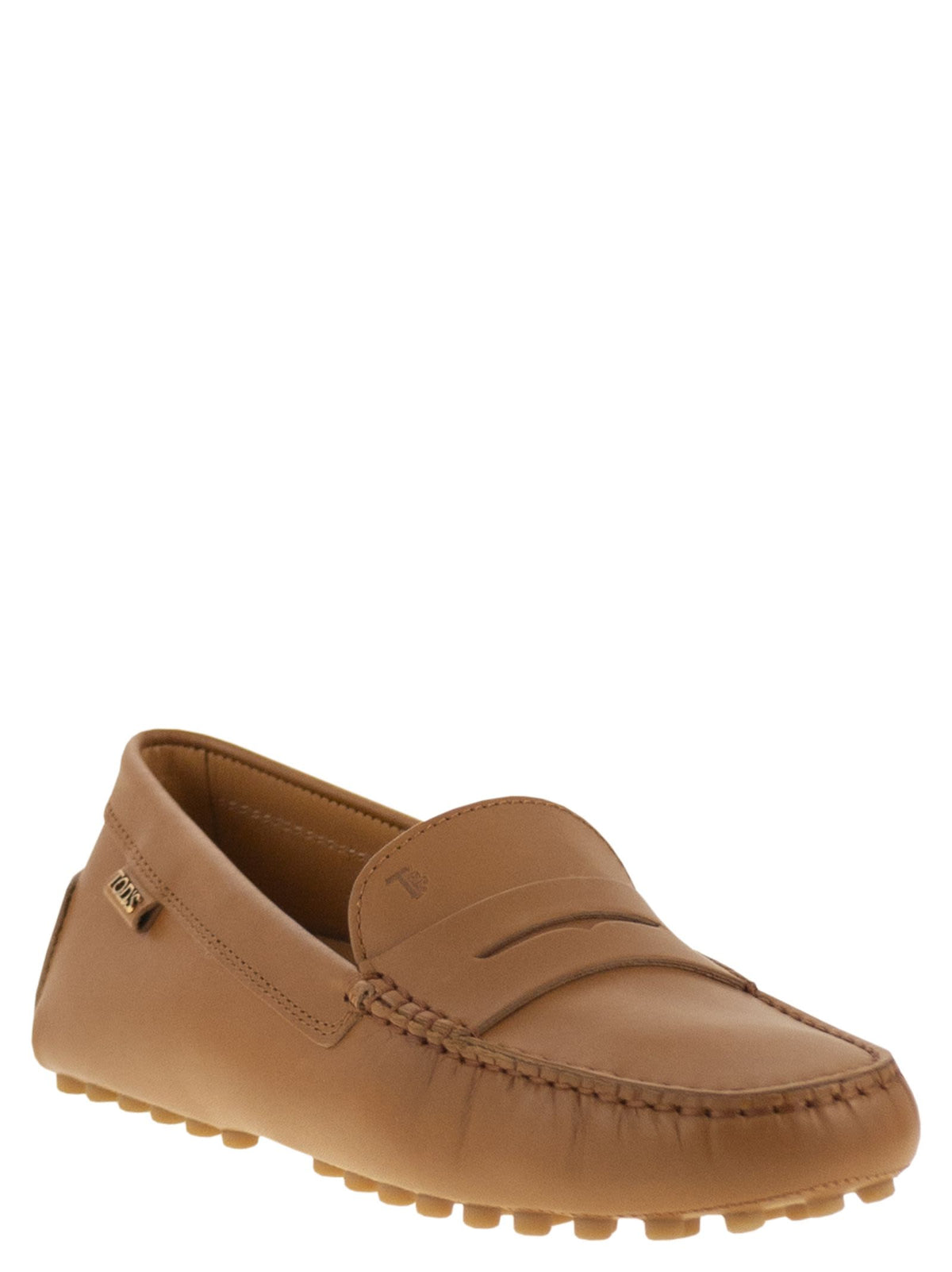 Tods トッド 'S 革のモカシンラバーソール - Image 3