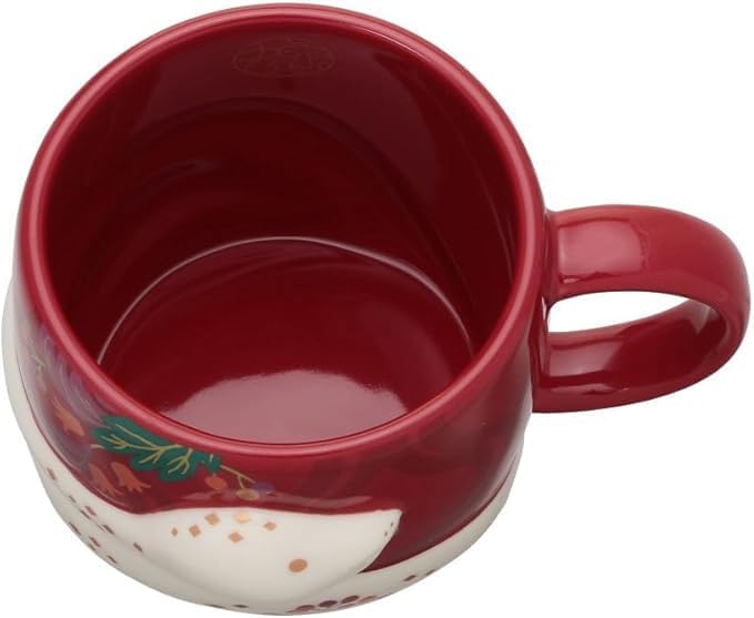 Starbucks New Year Mug, Snake, 12.0 fl oz (355 ml), Staba Coffee Mug, Mug, New Year, 2025, Starbucks Japan, Authentic Snake, New Year, New Year, Limited Cup, Cup, Red, Red