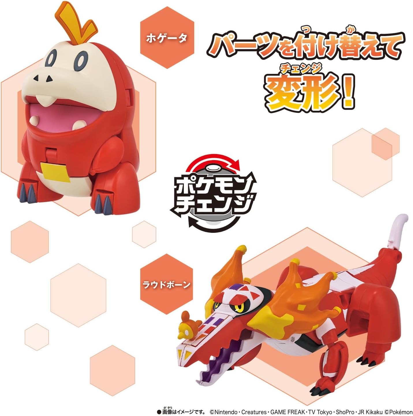 [BANDAI] Pokemon Change Fuecoco/Skeledirge