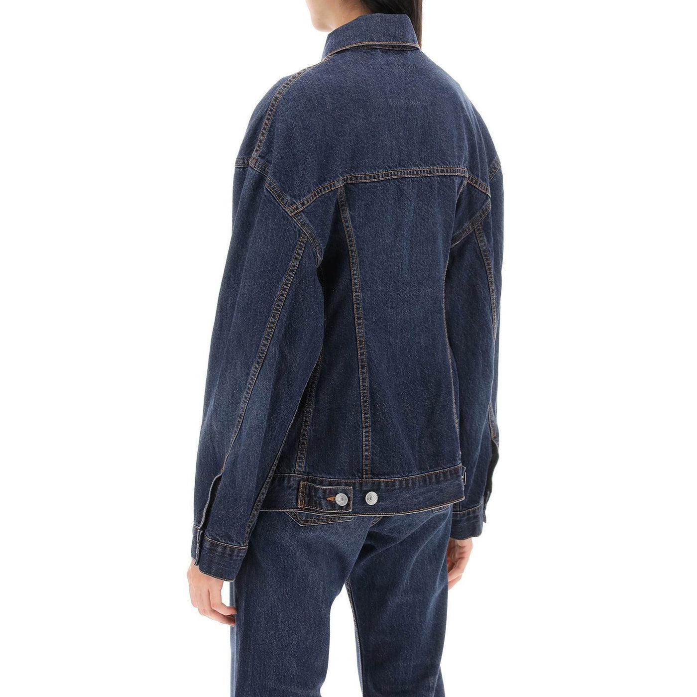 Balenciaga バレンシアガ「砂時計」デニムジャケット - Image 3
