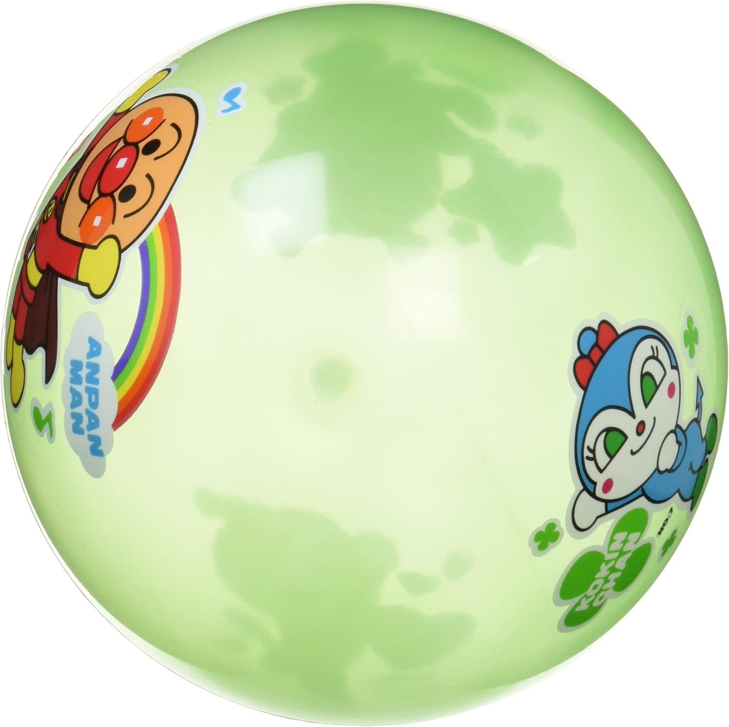 AGATSUMA Anpanman Colorful Ball, No. 7, Green, 6.9 inches (17.5 cm)