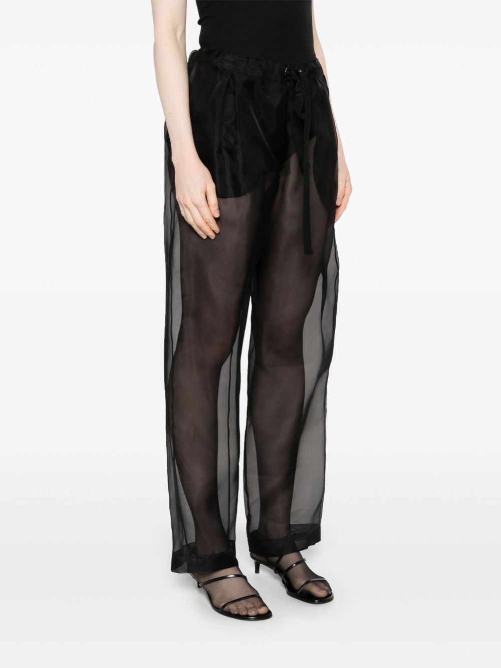 Khaite カイトトレントンシルクズボン - Image 3