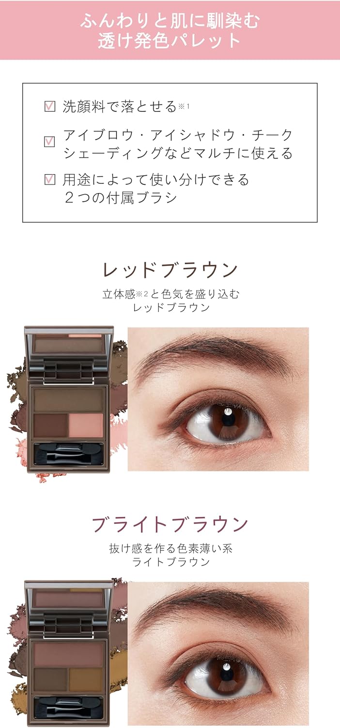 WHOMEE Multi Eyebrow Powder (Lady Move)