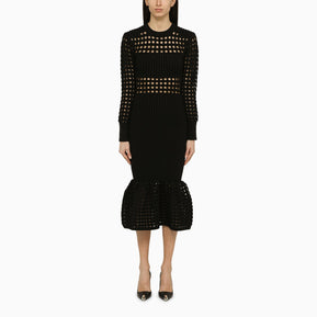 Alexander Mcqueen アレクサンダーマックイーンブラックレザーアンクルブーツ - Image 3