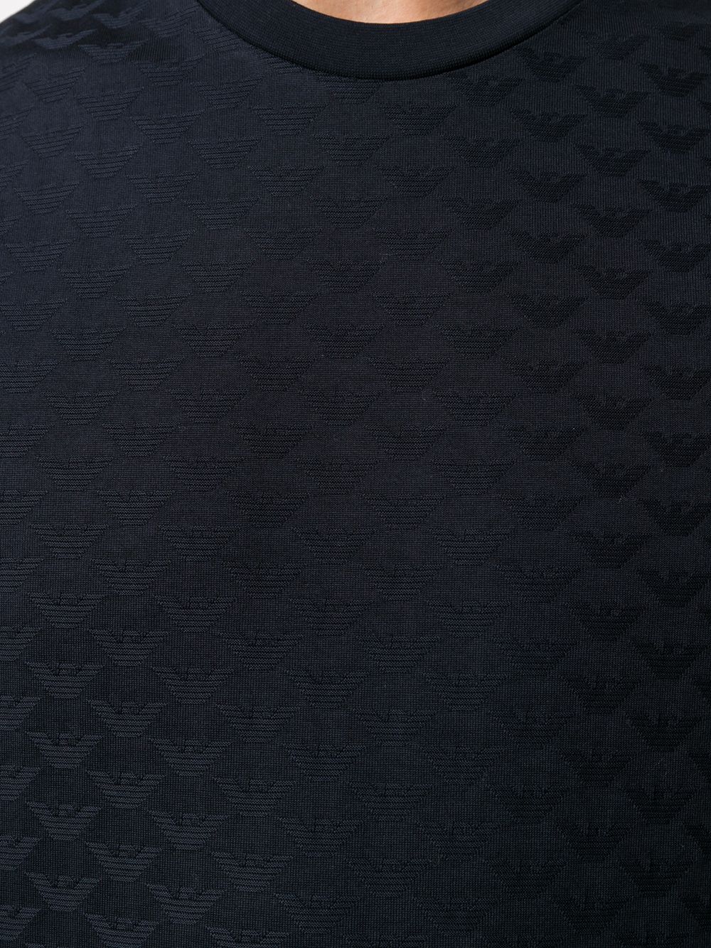 Emporio エンポリオアルマーニロゴコットンTシャツ - Image 3