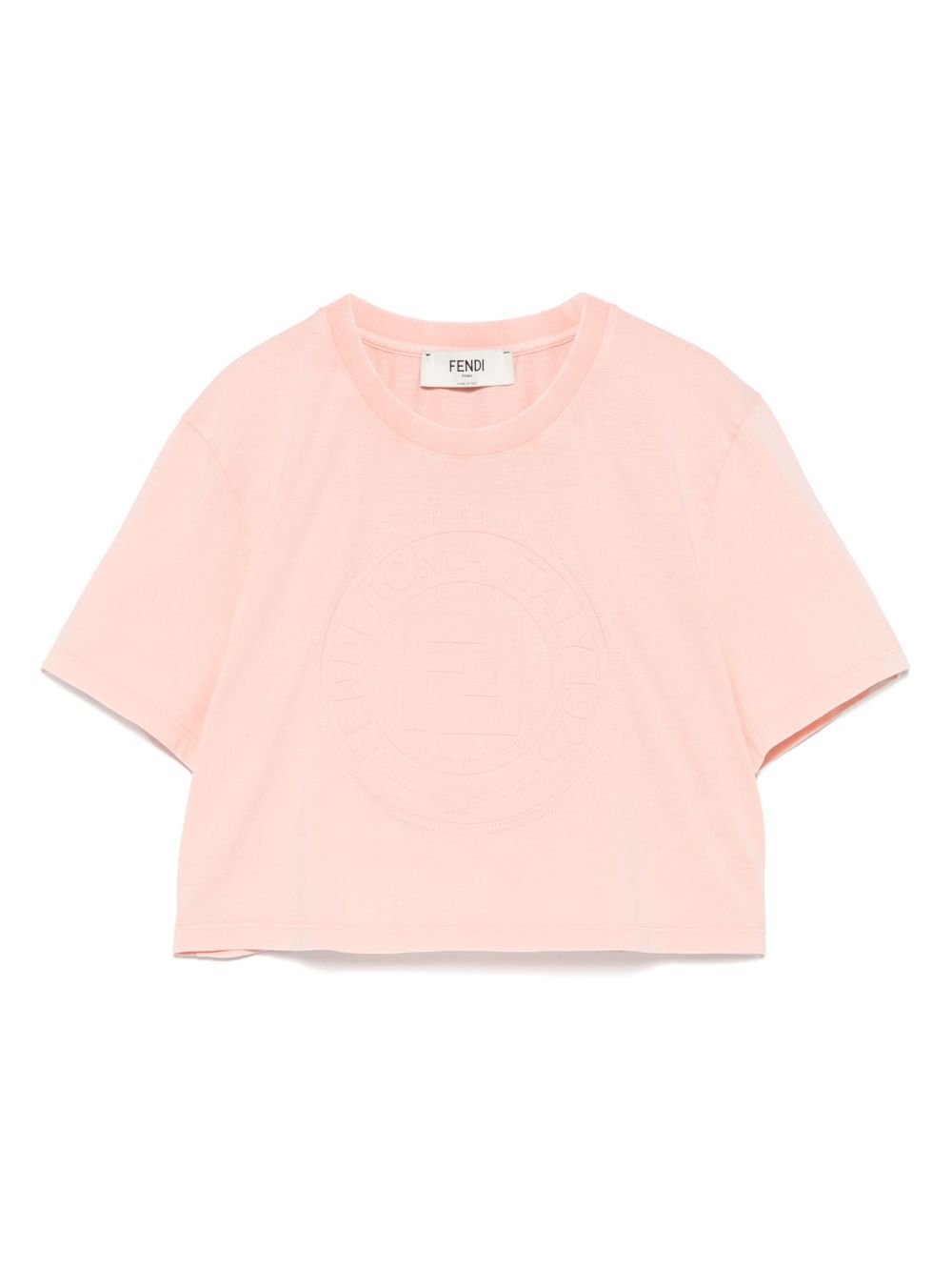 Fendi フェンディロゴコットンTシャツ - Image 3