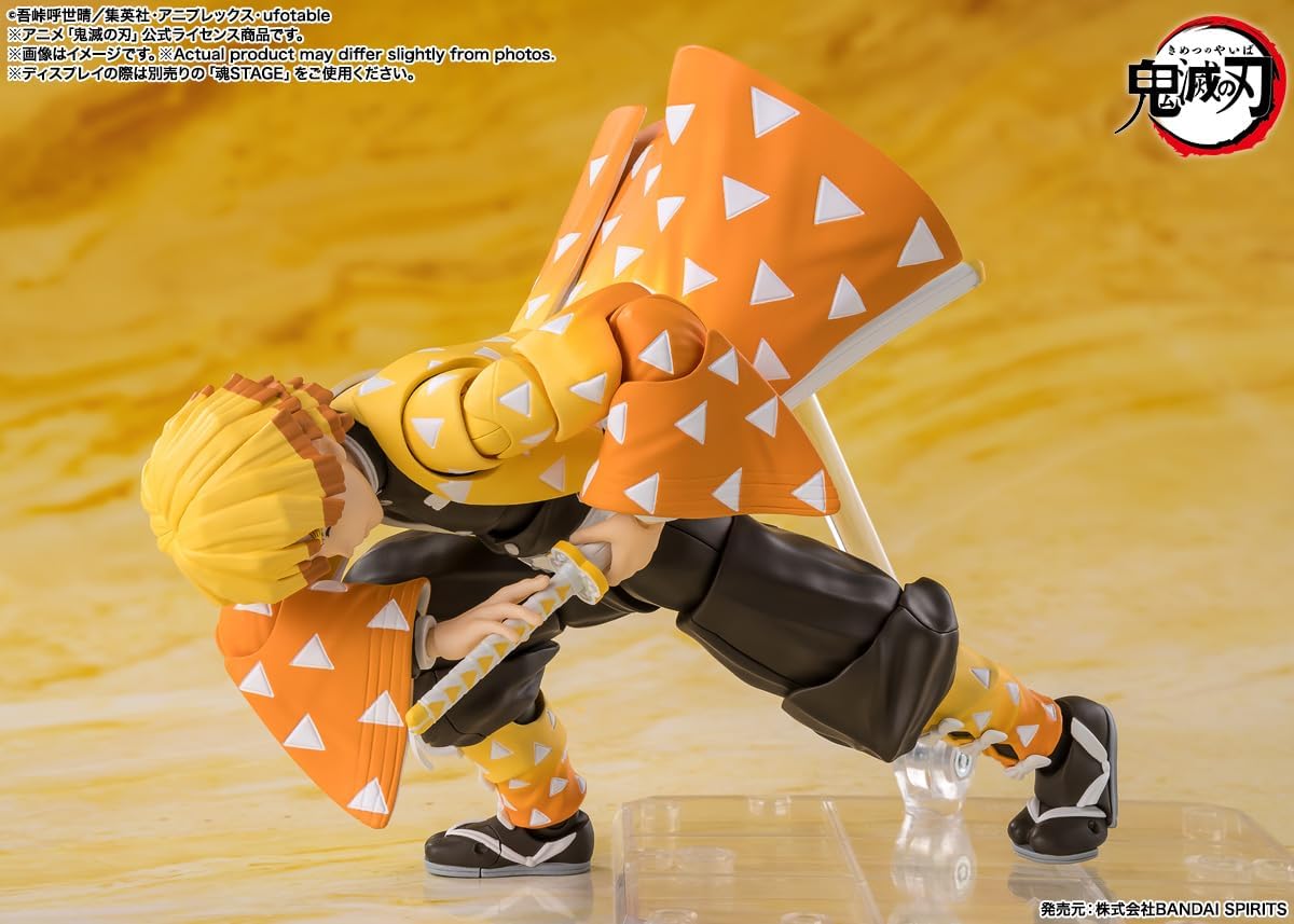 TAMASHII NATIONS S.H. Figuarts Devil Blade Zenichi Gassuma, Approx. 5.5 inches (140 mm), PVC & ABS, Pre-painted Action Figure