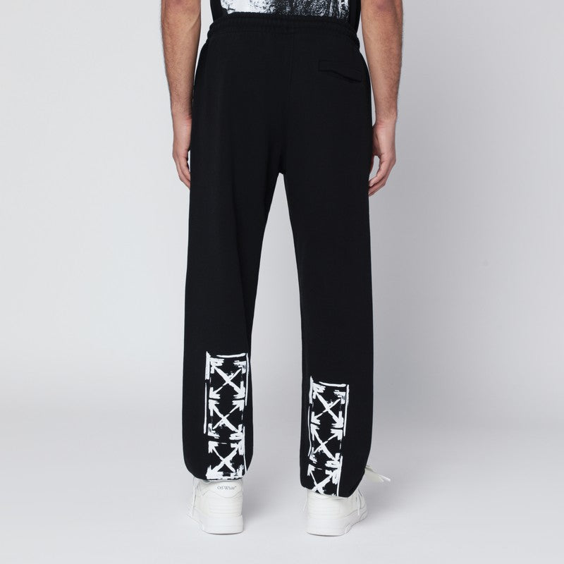 Off Off White™ ブラック インク アロー ジョギング パンツ - Image 3