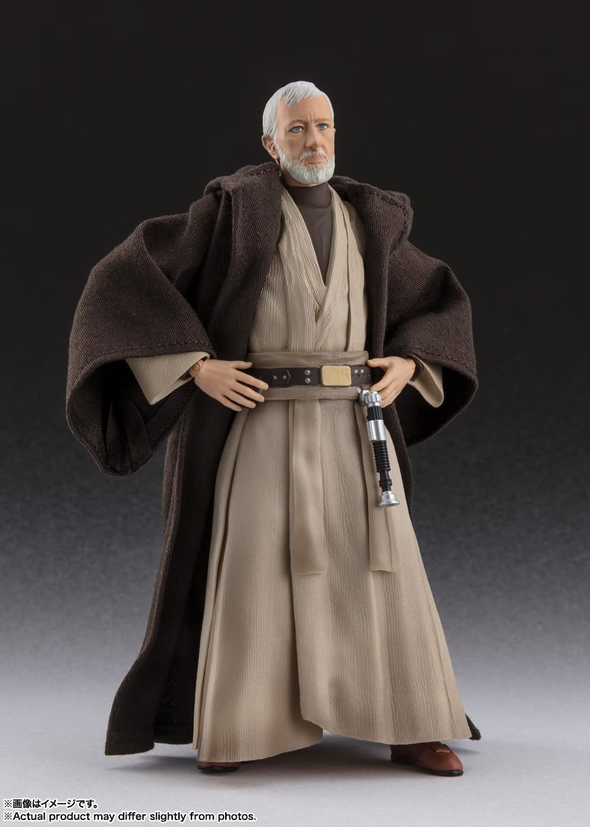 TAMASHII NATIONS S.H. Figuarts Star Wars Episode 4: New Hope Ben Kenobi -Classic Ver.- (Star Wars: A New Hope) Approx. 5.9 inches (150 mm), PVC & ABS & Fabric Pre-painted Action Figure