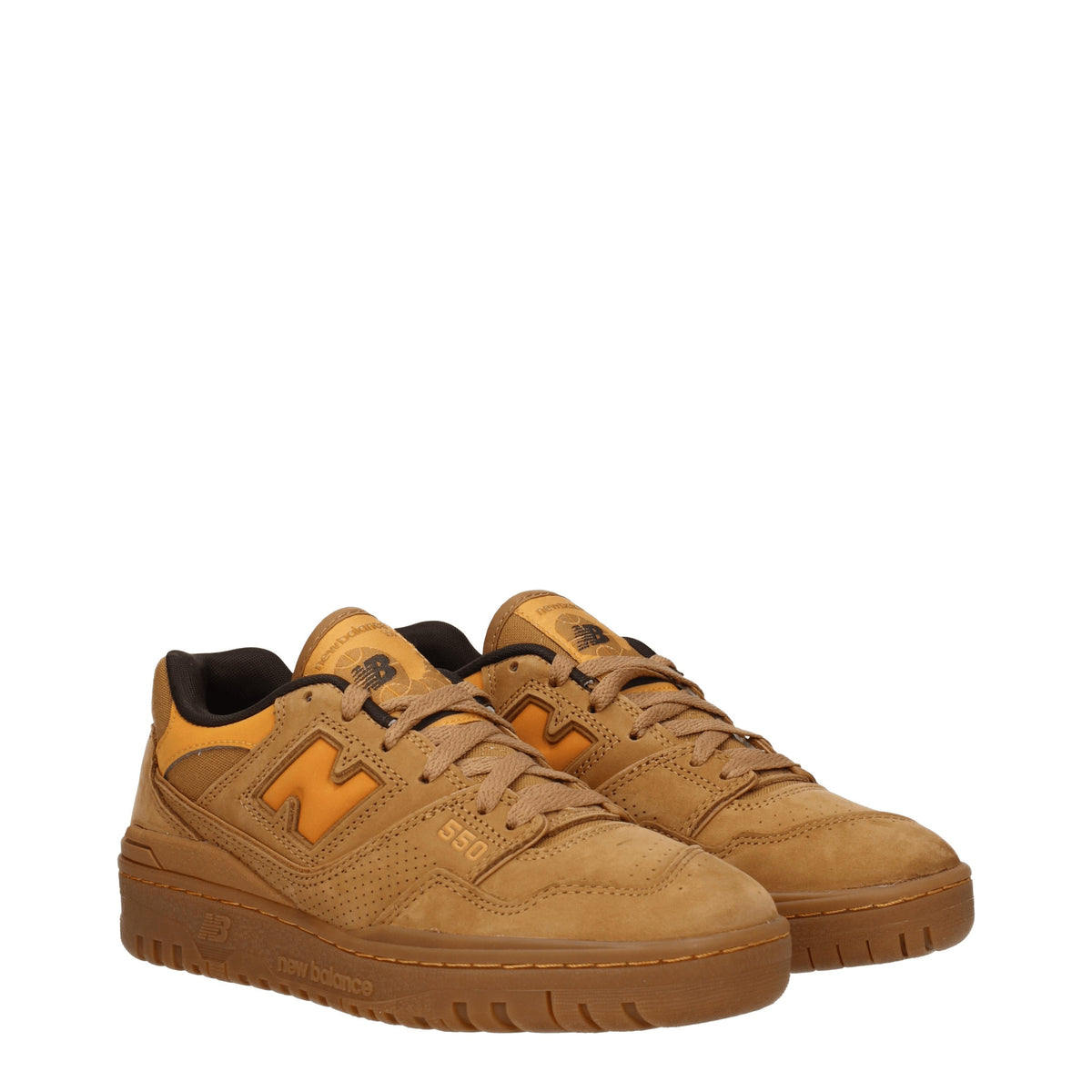 Designer Brand ニューバランススニーカー550メンズスエードブラウン/ブラウンアリゾナ - Image 3