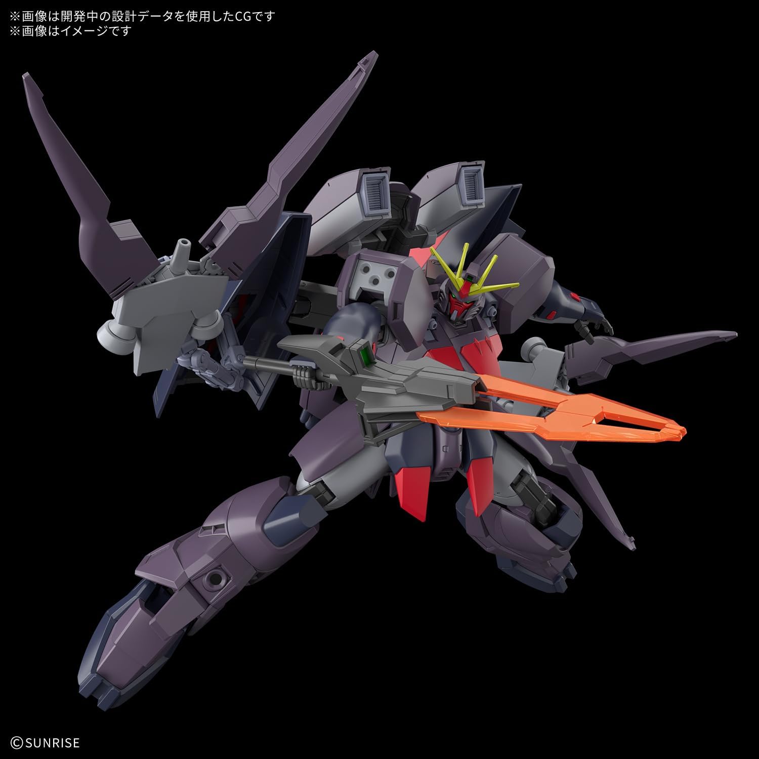 BANDAI SPIRITS(バンダイ スピリッツ) 機動新世紀ガンダムX HG ガンダムアシュタロン 1/144 プラスチック製 色分け済みプラモデル