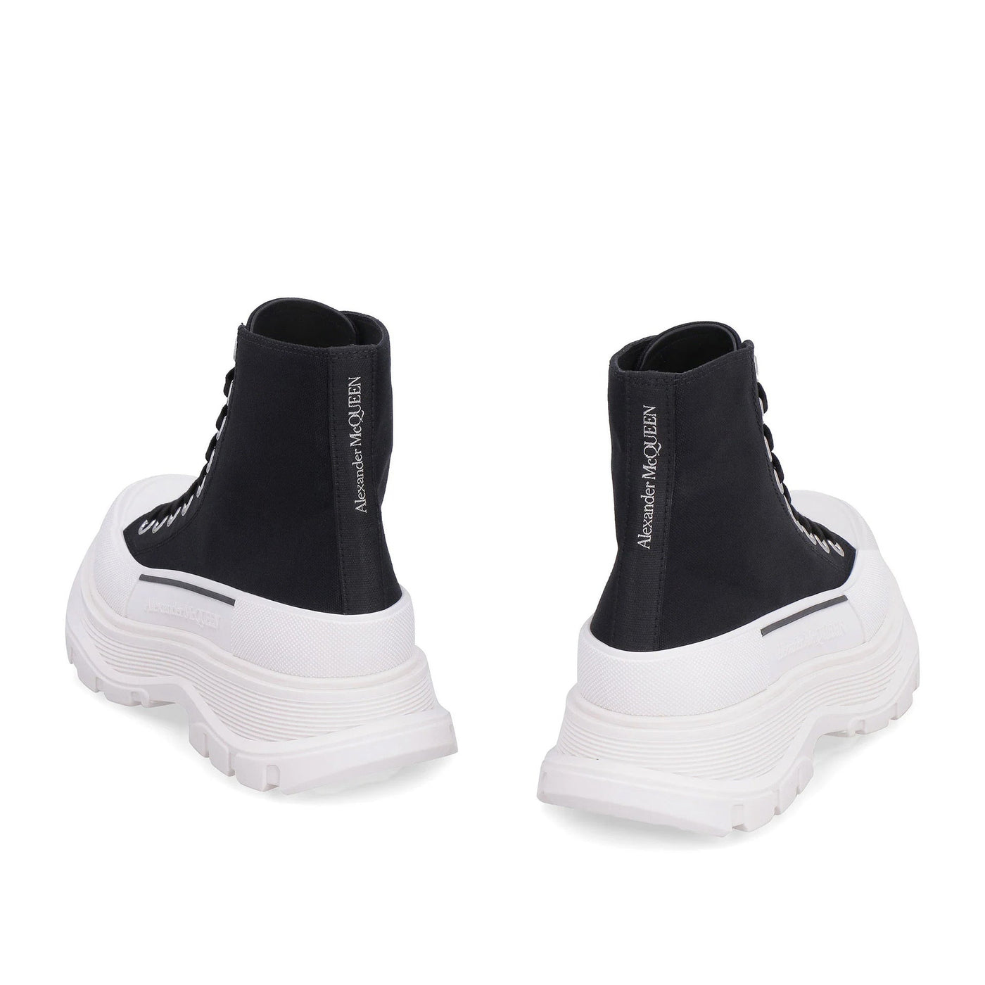 Alexander Mcqueen アレクサンダーマックイーントレッドスリックハイトップスニーカー - Image 3