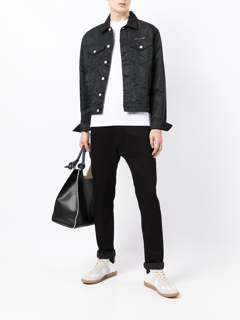 Emporio エンポリオアルマーニロゴコットンTシャツ - Image 3