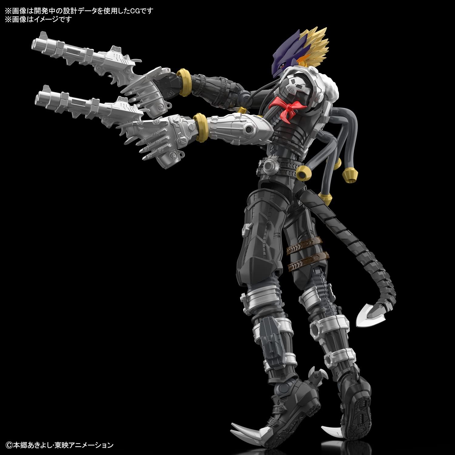 BANDAI SPIRITS Figure-Rise Standard Amplified Digimon Tamers Belzebmon Color Coded Plastic Model