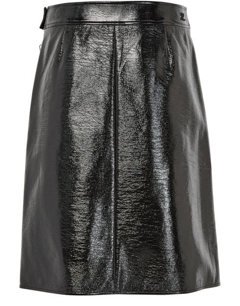 COURREGES Zipped vinyl skirt - Image 3