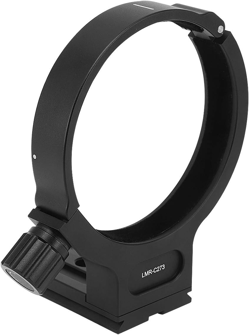 Haoge LMR-C273 Lens Foot Ring Tripod for Canon EF 28-300mm f/3.5-5.6L IS USM and EF 70-300mm f/4-5.6L IS USM Lens Arca Quick Release Puff Head Compatible Replacement Canon Ring Tripod C(WII)