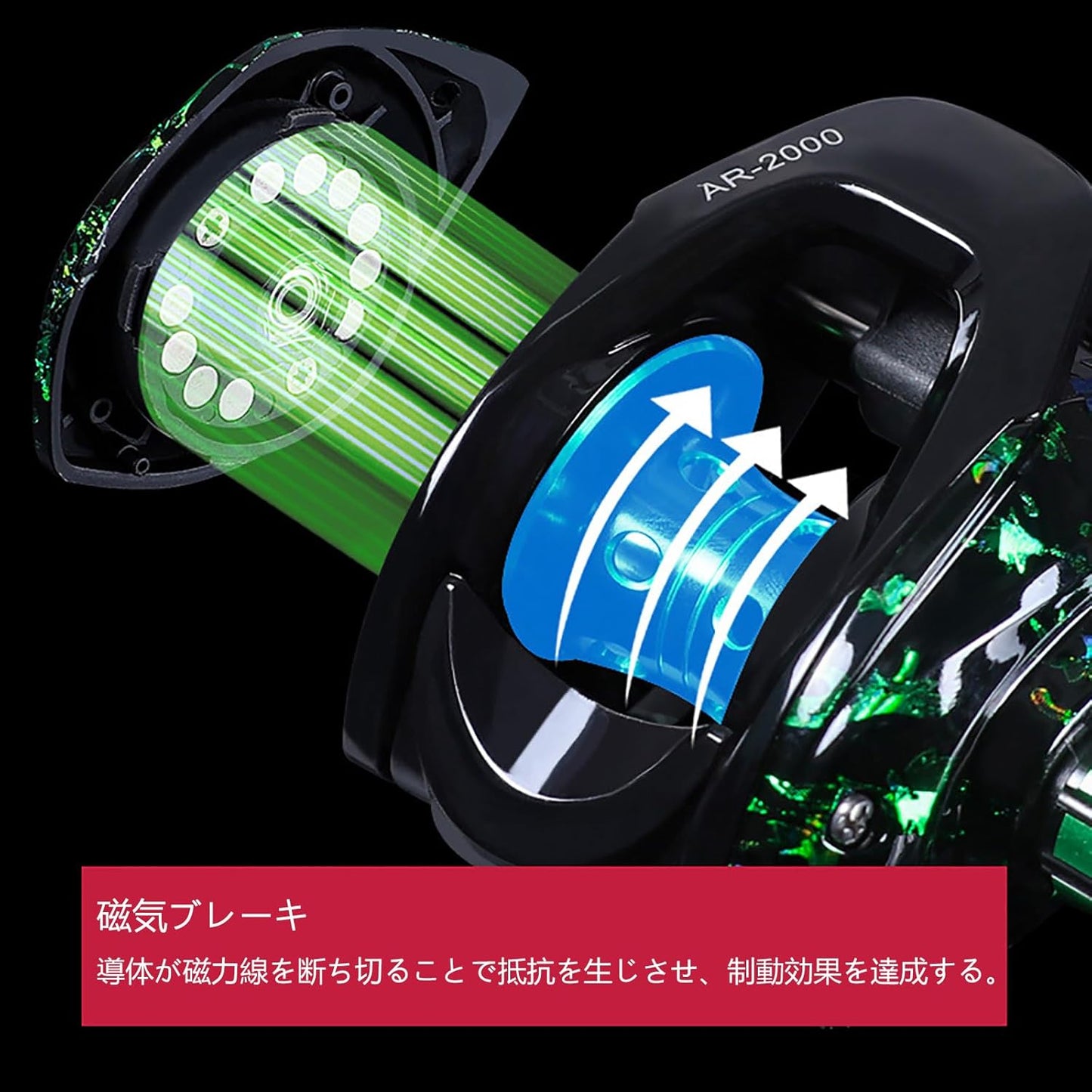 ベイトリール スピニングリール 釣りリール fishing reel 海釣り 淡水釣り 両用 左/右ハンドル 超軽量 強力マグネットブレーキ 遠投 最大ドラグ力8kg ギア比6.3:1