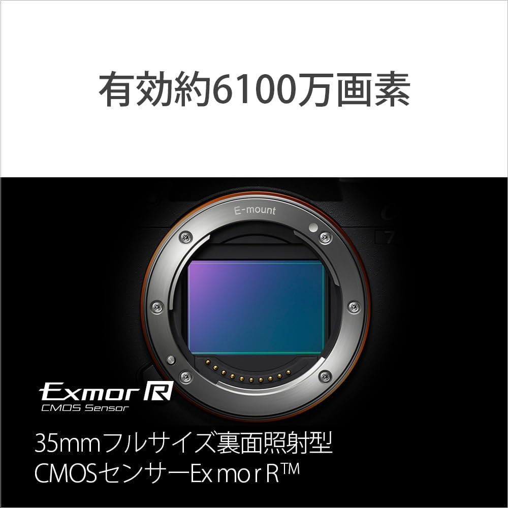Sony ILCE-7RM5 Full Size Mirrorless SLR Camera α7RV Body (No Lens) Black