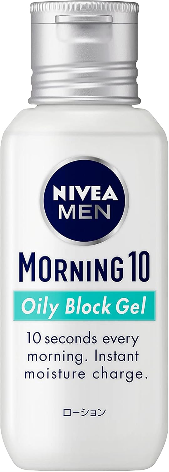Nivea Men Morning 10 Oily Block Gel [All in One] [Anti-Glare] [Moisture] 3.4 fl oz (100 ml)