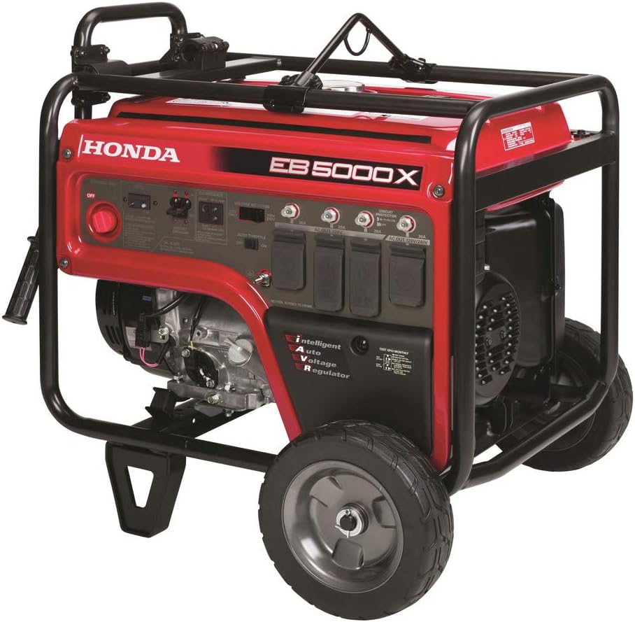 ホンダ 5,000ワット ガス駆動 49 ステート ポータブル発電機 Co-Minder 付き