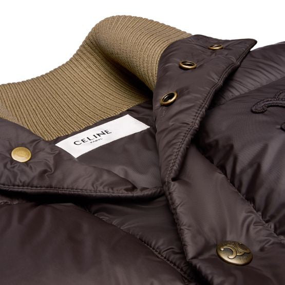 CELINE Sleeveless puffer jacket in light nylon - Image 3