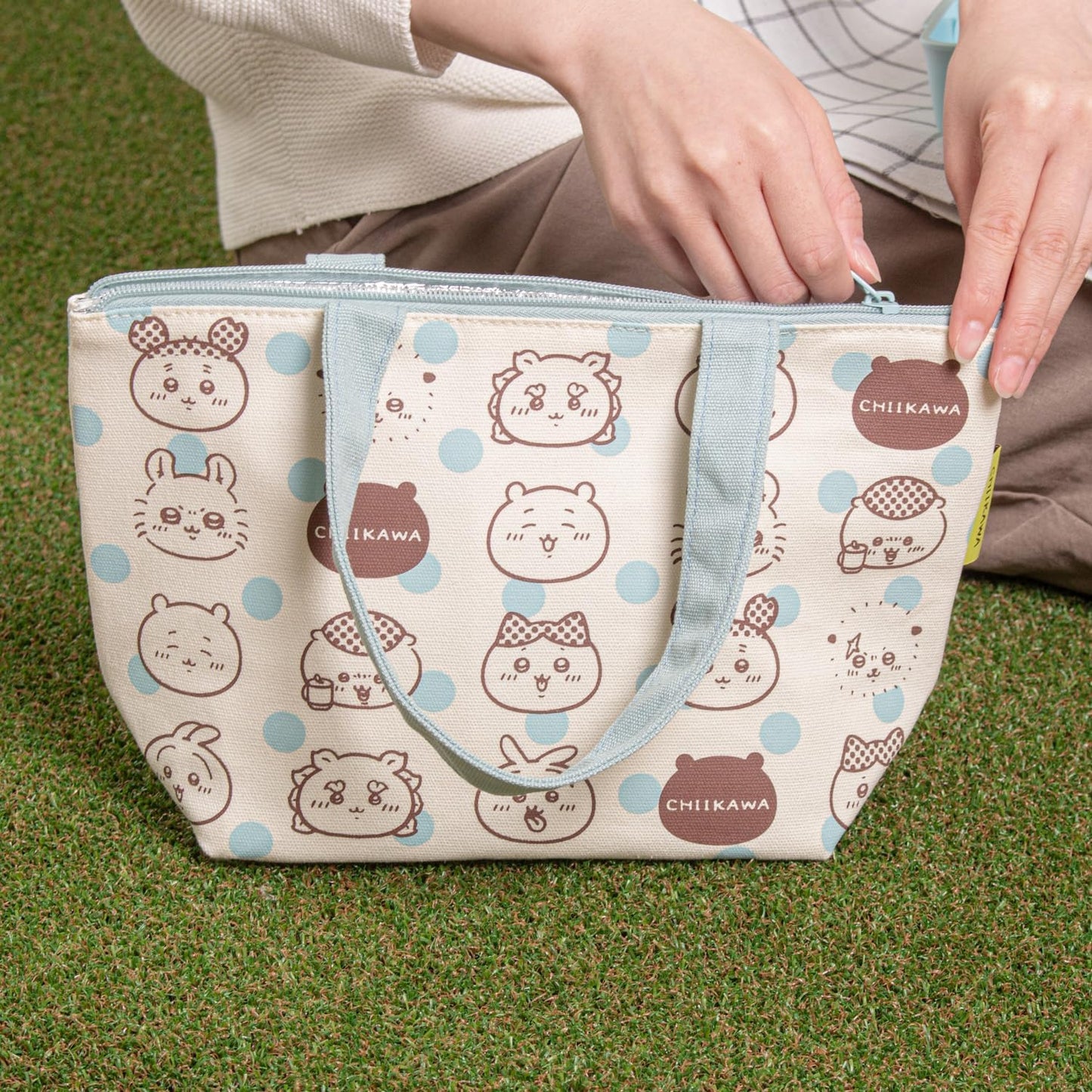 OSK Lunch Bag Tote Bag Chiikawa Insulated Cooler Bag CKW No.5 TB-14