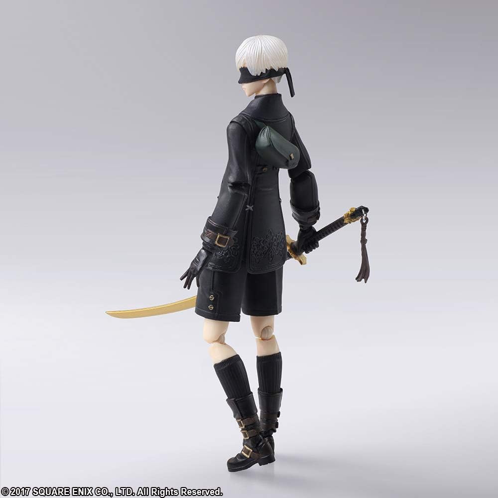 ニーアオートマタ ブリングアーツ ヨルハ 九号 S型 PVC製 塗装済み可動フィギュア