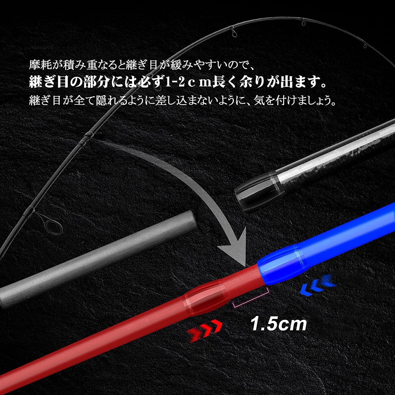 Goture Xceed Compact Egging Rod, Spinning Rod, 7 ft 10 in (2.4 m), L