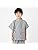Watanosato, Cotton Sato Hickory Pattern, Small Woven Casual Jinbei, Jinbei, Children, Boys, Made in Japan