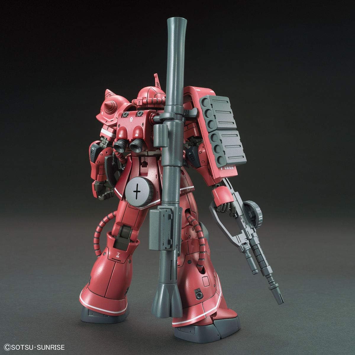HG 機動戦士ガンダム THE ORIGIN シャア専用ザクII 赤い彗星Ver. 1/144スケール 色分け済みプラモデル
