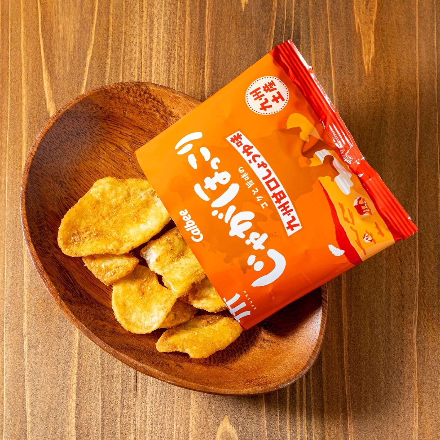 Daiho Bussan Potato Hokkori Kyushu Sweet Soy Sauce Flavor 8 Bags