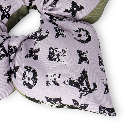 LOUIS VUITTON Fleur Pique Scrunchy - Image 3