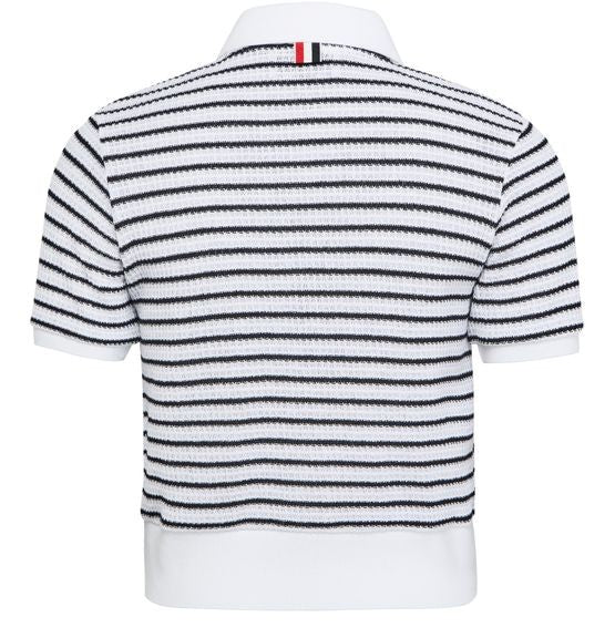 THOM BROWNE Short sleeved polo - Image 3