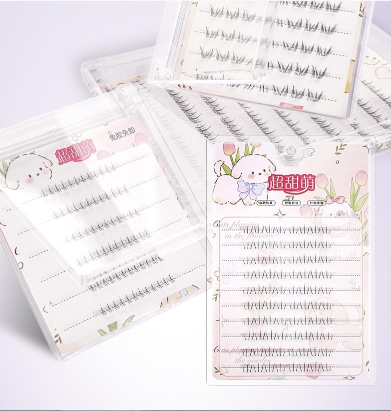 Lower False Eyelashes, Partial False Eyelashes, Bottom Eyelashes, No Glue, No Glue Required, 1 Second, For Beginners, Large Capacity, 10 Pairs, Natural, 3D Feel, Popular, Long Lasting, Long