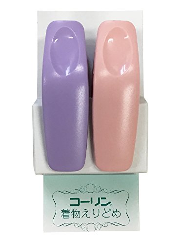Tokusaya Kimono Collin Kimono Clip, Made in Japan, Purple, Pink