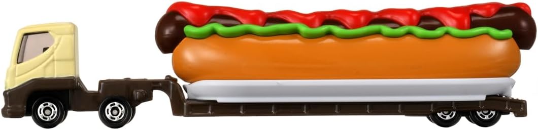 Takara Tomy Tomica Long Type Tomica No. 146 Hot Dog Car, Mini Toy Car, Ages 3 and Up