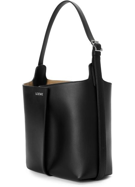 LOEWE Medium Bilbao smooth calfskin bucket bag - Image 3